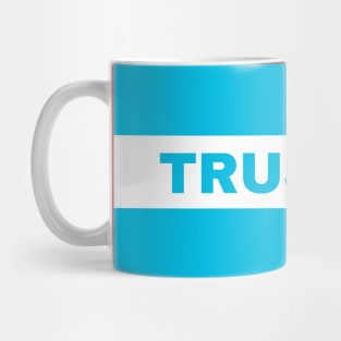 Trujillo City in Honduras Flag Colors Mug